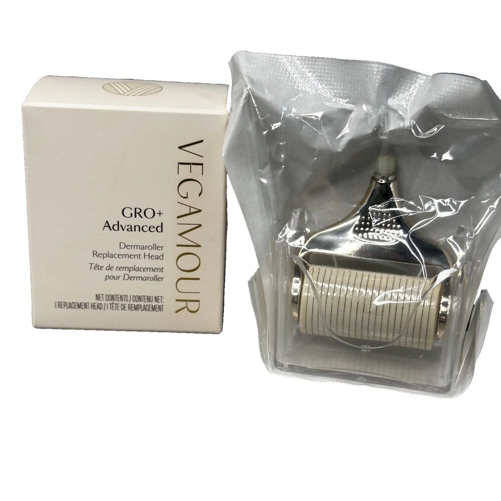 VEGAMOUR GRO+ Advanced Dermaroller Replacement Head Sealed in Box
